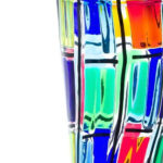 Designová skleněná váza CARNEVALE - Obrázek 2