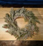 Zasněžený vánoční věnec 50 cm - Obrázek 7