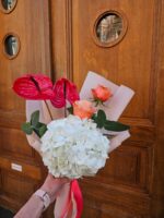 Kytice Anthurium a hortenzie - Obrázek 2