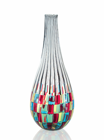 Astratto Design Murano Glass Vase